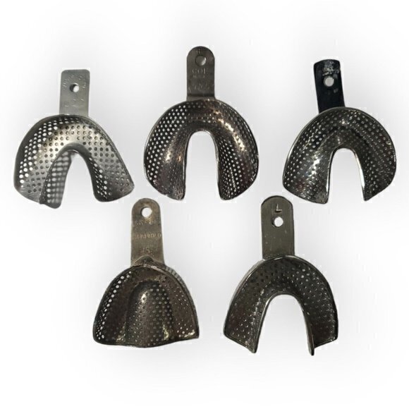 Lot of 11 Used Dental Tools, Accessories Impression Trays Henry Schein Handpiece - Picture 2 of 3